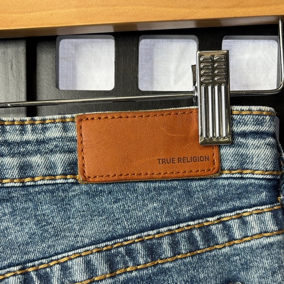 💙 True Religion Acid Wash Skinny Jeans Women’s 25 Cotton Denim 💙 - Picture 7 of 16